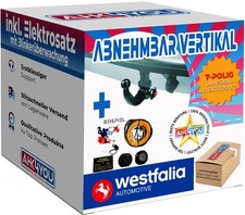 WESTFALIA AHK für BMW 4er G26 Gran Coupe ab 21 vert. abnehmbar + 7-pol ES ABE
