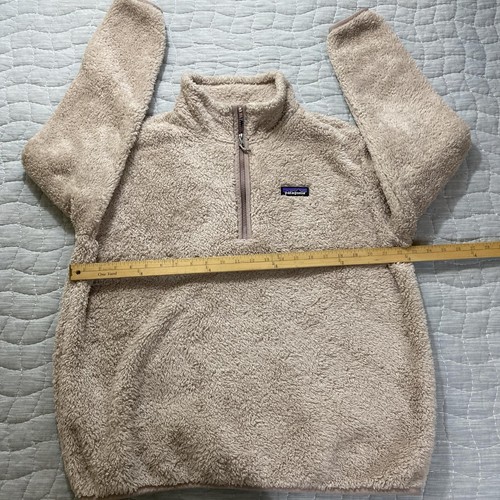 Patagonia Pullover Damen XL Quarter Zip Hochflor Fleecepullover kuschelig warm - Bild 6 von 9