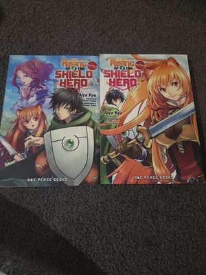 2 x The Rising of the Shield Hero Volume 2 and Volume 3 by Aiya Kyu