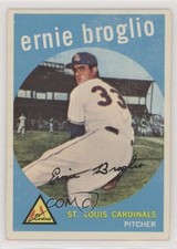 1959 Topps Ernie Broglio #296 pp8