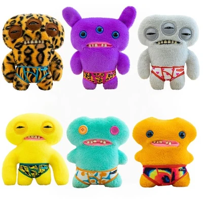 MARKENLOS 20 cm Fuggler lustiges hässliches Monster Plüschpuppe Sammlerstück weiches