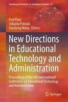 New Directions In Educational Technology And Administration Fred Paas