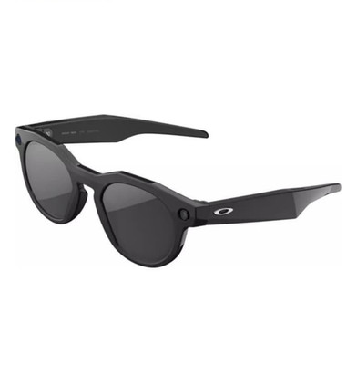 New Oakley Meta HSTN Smart Glasses Black Frame|Prizm Black Polarized Lenses