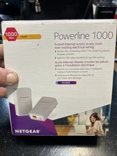 NETGEAR PL1000-100UKS PL1000 Powerline 1000 Mbps 1 Gigabit Ethernet Port