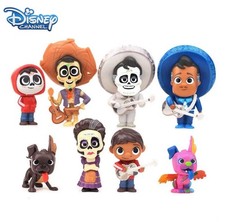 Lot de 8 figurines Disney Pixar film Coco mignon Cartonn personnage