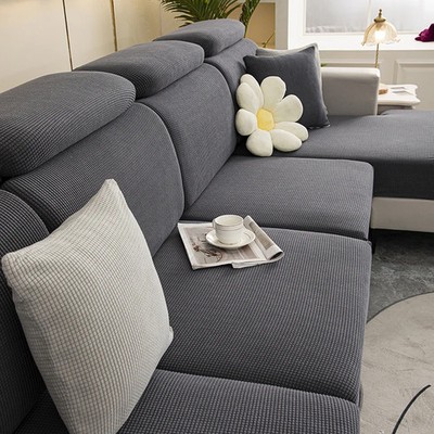 Sofa-Sitzkissenbezug Hülle Dekor Schutz Stoffdecke Schutzbezug
