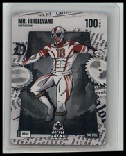 Bo Jackson Battle Arena Mr Irrelevant Headlines Battlefoil Steel Power 100