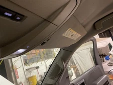 Passenger Sun Visor Classic Style Fits 14-19 SIERRA 1500 PICKUP 5187929