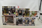 (9) Funko Pop Star Wars Figures Assortment NIB (5337C)