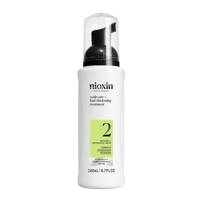 Nioxin System 2 Scalp Care + Hair Thickening Leave-In Treatment for Natural