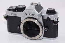 [N.MINT] Nikon New FM2 Silver 35mm SLR Film Camera Body From JAPAN #k0227