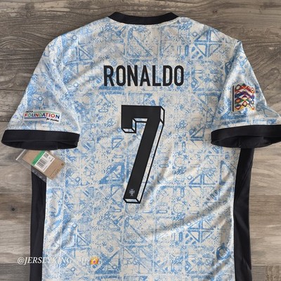 Nike Portugal FPF Cristiano Ronaldo #7 2024Away Jersey Nations