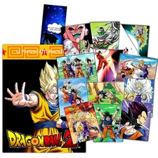 Dragon Ball Z Poster Book Super Set - 12 Dragonball Posters Featuring Goku, V...