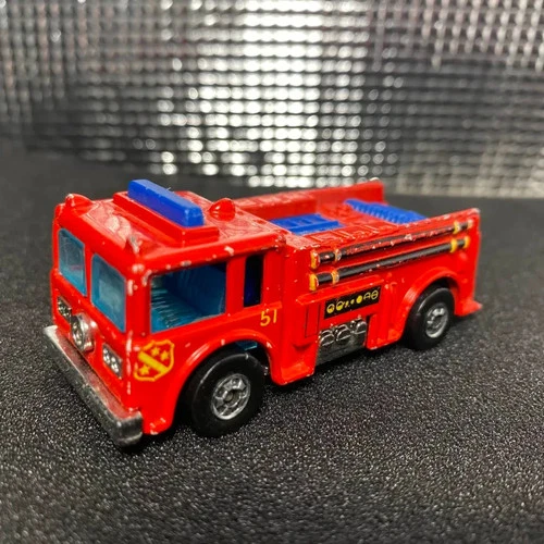 1976 HOT WHEELS FIRE EATER FIRE ENGINE #51 VINTAGE DIECAST FIRE TRUCK