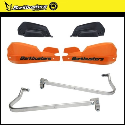 Barkbusters PARAMANI VPS Orange/Schwarz Für BMW R 100 GS Paris Dakar