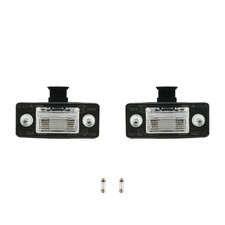 2x Kennzeichenleuchte + Leuchtmittel Set Links Rechts kompatibel zu Skoda Fabia