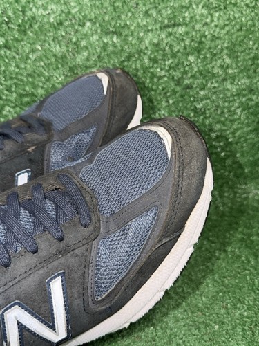 New Balance 990v5 Herren Größe 12 D Marineblau Wildleder Laufschuhe Turnschuhe M990NV5 - Bild 9 von 17