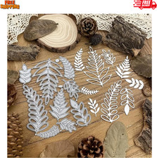 9pcs/Set Leaf Metal Die Cuts,Various Leaves P...