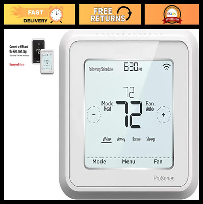Smart Thermostat Z-Wave Compatible, WiFi Enabled, Energy Saving, Home Automation