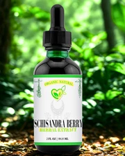 Schisandra Berry Liquid Extract | Natural Energy, Balance & Wellness Aid |2–16oz