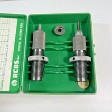 RCBS 6mm Rem Reloading Dies, Set of 2.