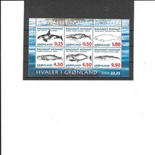 Briefmarken-Grönland-Fische -Block-1996