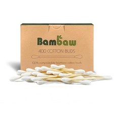 Bambaw Bambaw | Bamboo cotton buds | 400 units-7 Pack