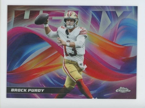 2025 Topps Chrome Brock Purdy Base (RAW)