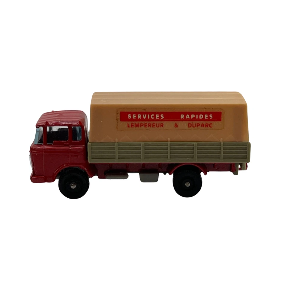 Majorette Series No.241 "DAF 2600 Covered Truck" 1974 France 1/100 Matchbox - Image 4 of 4