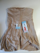 Spanx Assets High Waist Mid Thigh 3X Nude Beige WORN ONCE