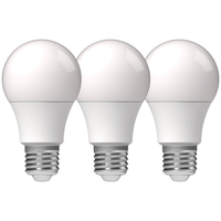 Led Birne Leuchtmittel GlüHbirne Lampe E27 8,5W Warmweiß Opal A60 3Er Pack