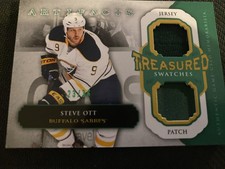 2013-14 Upper Deck Artifacts #TS-SO Steve Ott Treasured Swatches Blue