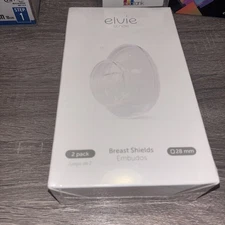 NEW Elvie Pump Breast Shields - 2pc - 21mm - Clear #0066