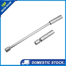 1 Set 14mm 3/8" Universal Car Drive Magnetic Spark Plug Socket Removal Tool Kit