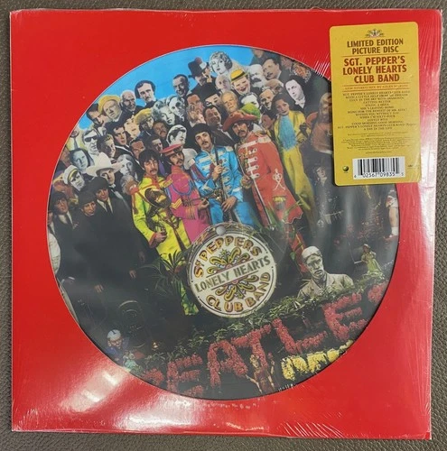 Beatles "Sgt Pepper" 12" Picture Disc Capitol 2017-Still Factory Sealed-Limited