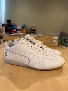 Puma Speed Cat L Blue Nights‎ Seedpearl White Mens 8 Deadstock With Box Puma Speed Cat L Blue Nights Seedpearl White Mens 8  main image 4