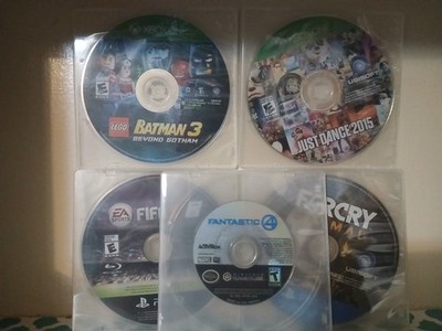 Video Game Lot Of 5 (Gamecube,ps3,ps4,xbox 1)
