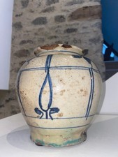 Ancien Pot Chine,  17ème,  Poterie, Céramique