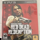 Red Dead Redemption Rockstar Games PlayStation 3 Manual Multiplayer NTSC-U/C