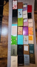 HUGE Selection Various Designer Perfume Fragrance Sample Spray Vials GENUINE NEW