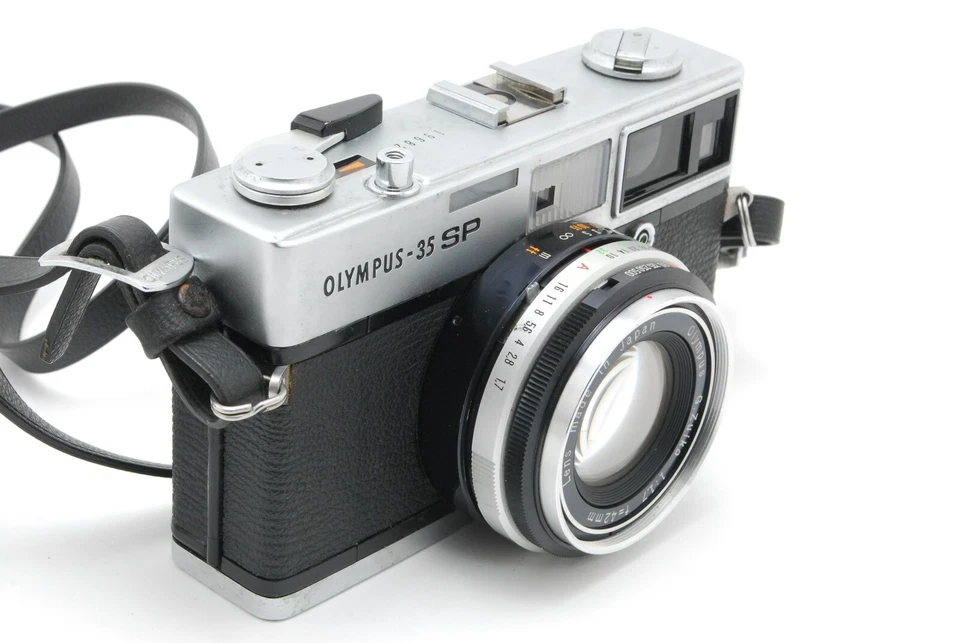 Meter Works [NEAR MINT＋] OLYMPUS 35 SP Rangefinder G.ZUIKO 42mm f/1.7 From JAPAN - Image 3 of 4