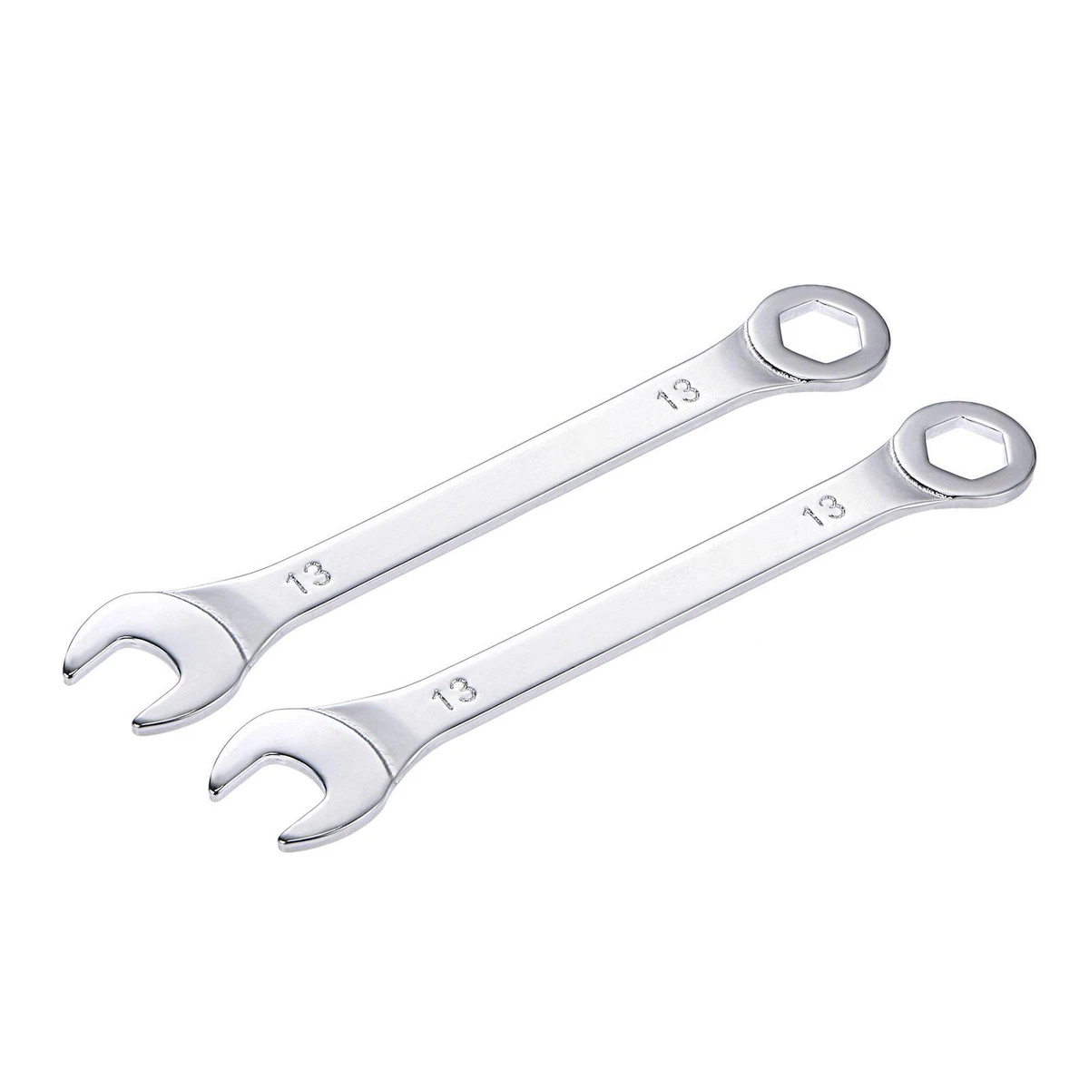 Thin 6 Point Combination Wrench Metric High Carbon Steel 13mm 2 Pcs