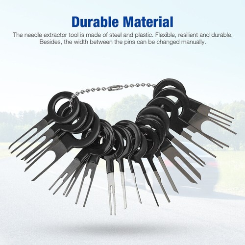 82Pcs Terminal Removal Tool Kit Depinning Pin Release Ejector Wire Connector Key - Picture 7 of 15
