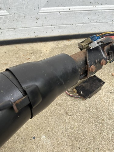Jeep Wrangler YJ 1987-1995 Grey Manual Tilt Steering Column With Key - Picture 8 of 14