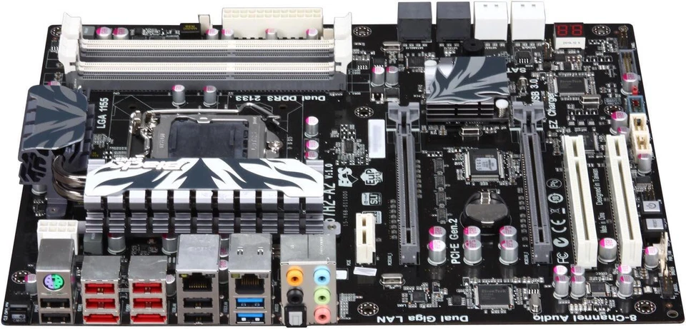 ECS P67H2-A2 LGA 1155 Intel P67 SLI  SATA 6Gb/s USB 3.0 ATX Motherboard - Image 3 of 4