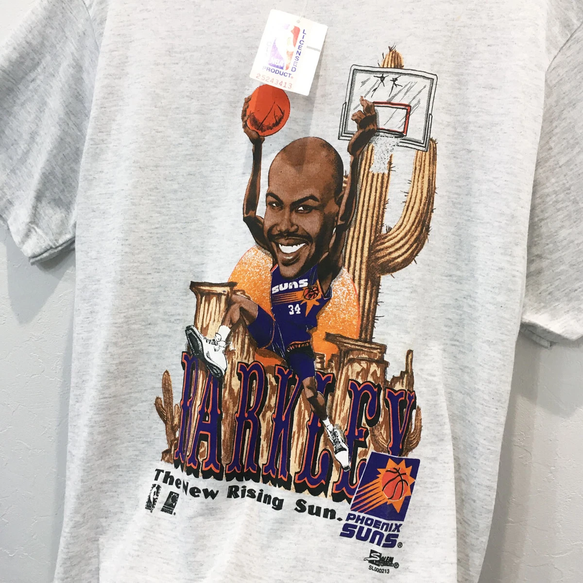 VINTAGE 90s SALEM SPORTSWEAR NBA CHARLES BARKLEY T SHIRT size L eBay
