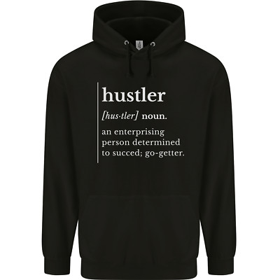 Hustler Definition Hustle Kinder Kids Hoodie