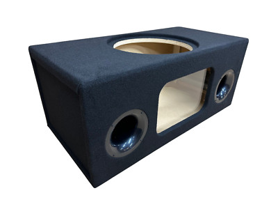 Custom Ported Sub Enclosure Box for 1 18'' SoundQubed HDX Subwoofer ~Plexi Window