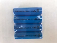 4/8/12-Pc Size 400mAH 3.2V  14500 AA Lithium Ion (LiFePO4)Rechargeable Battery