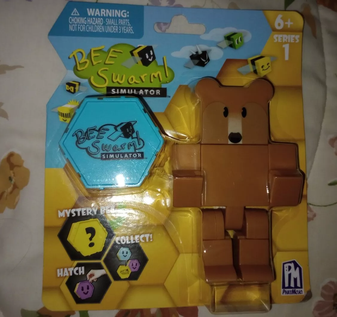 BEE SWARM Simulator ~ from ROBLOX GAME ~ Comes w/ BEAR & MYSTERY BEE~  NEW IN BOX